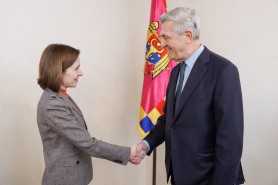 Maia Sandu a avut o întrevedere cu Înaltul Comisar al Națiunilor Unite pentru Refugiați, Filippo Grandi
